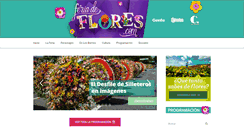 Desktop Screenshot of feriadeflores.com